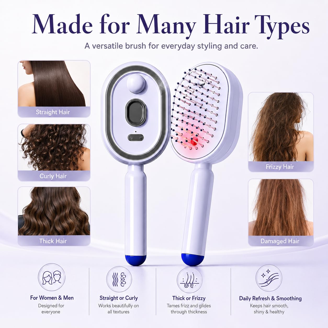 The SlayBrush – Frizz Gone. Confidence On.