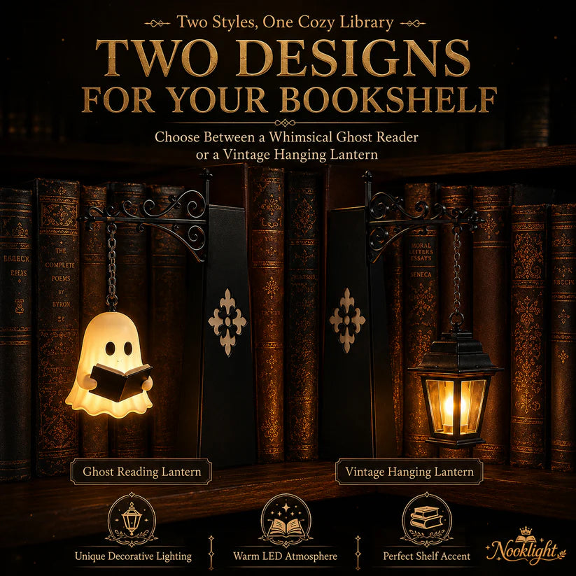 NookSpirit™ — One Little Ghost. Your Shelf, Reborn as a Sanctuary.