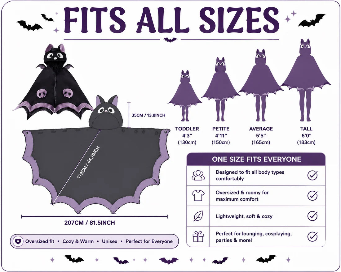 Spooky Halloween Bat Onesie