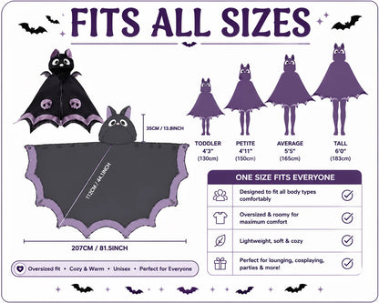 Spooky Halloween Bat Onesie
