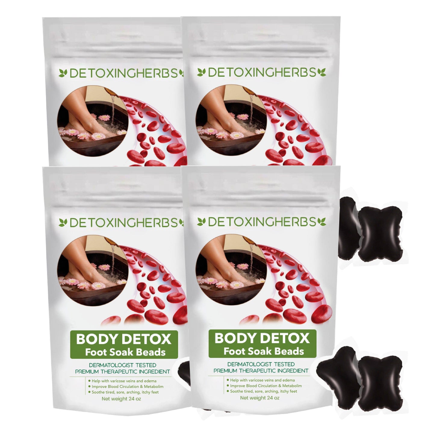 DetoxingHerbs Cleansing Foot Soak Beads 🔥90 days money back guarantee