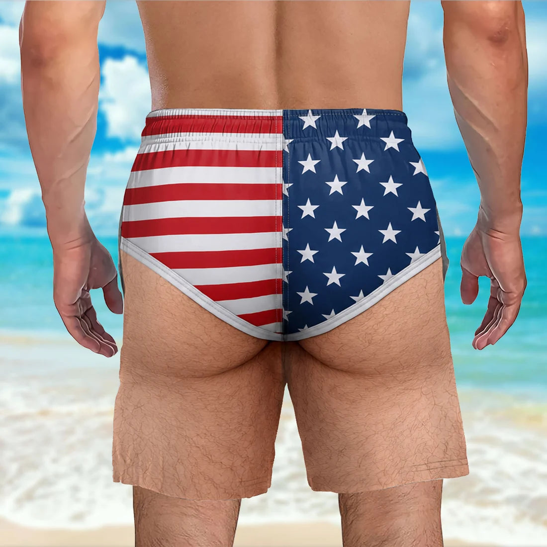 Bro Cheeks - Swim Trunks
