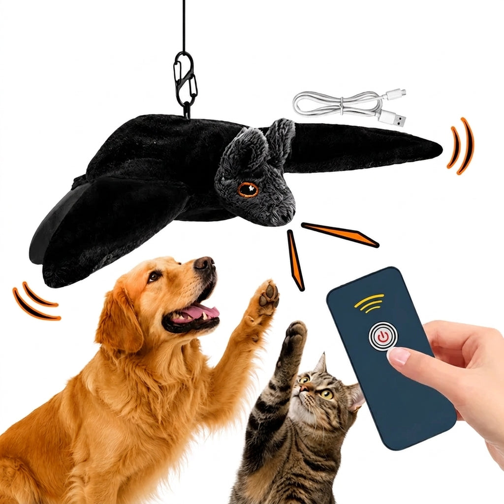 BatChase™ — Interactive Flapping Dog Toy