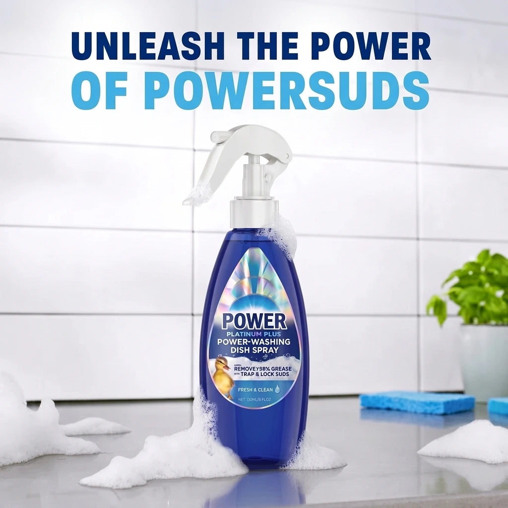 2X PowerSuds — One Squeeze, Whole Sink Clean