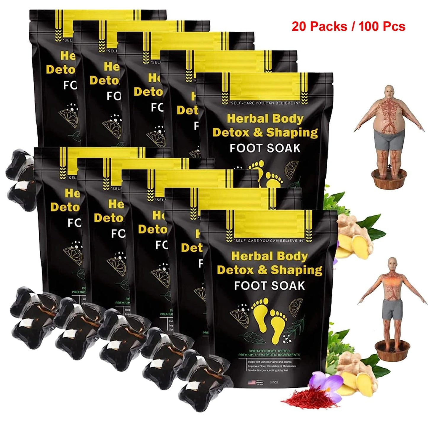 Herbal Detox & Shaping Cleansing Foot Soak Beads (Copy)