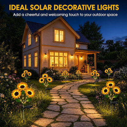 BloomLight™— Solar Sunflower Lights