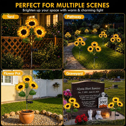BloomLight™— Solar Sunflower Lights